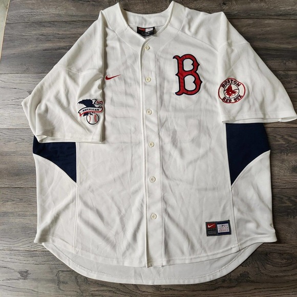Nike Other - Vintage Nike BOSTON RED SOX Jersey Men’s Size XXL Schilling #38 White